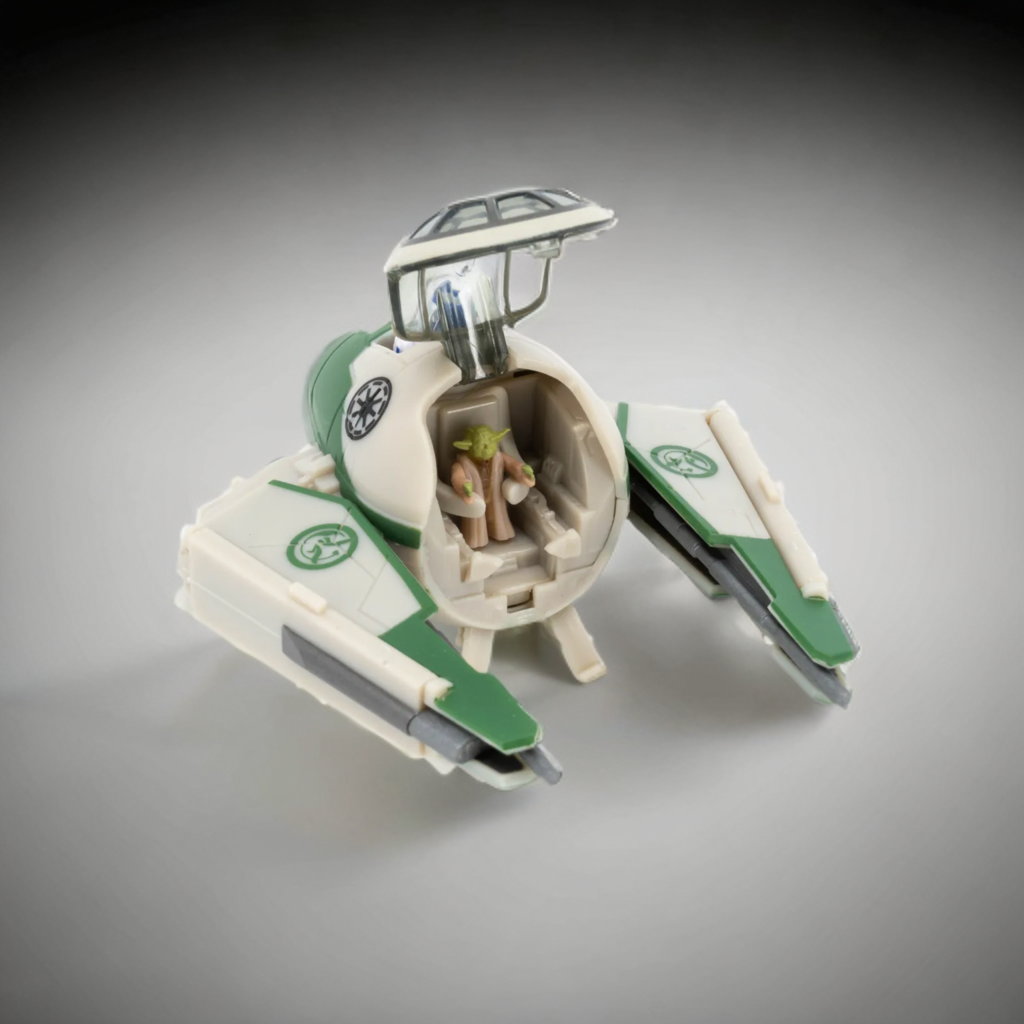  Yoda's Starfighter (Suelta) - Micro Galaxy Squadron 