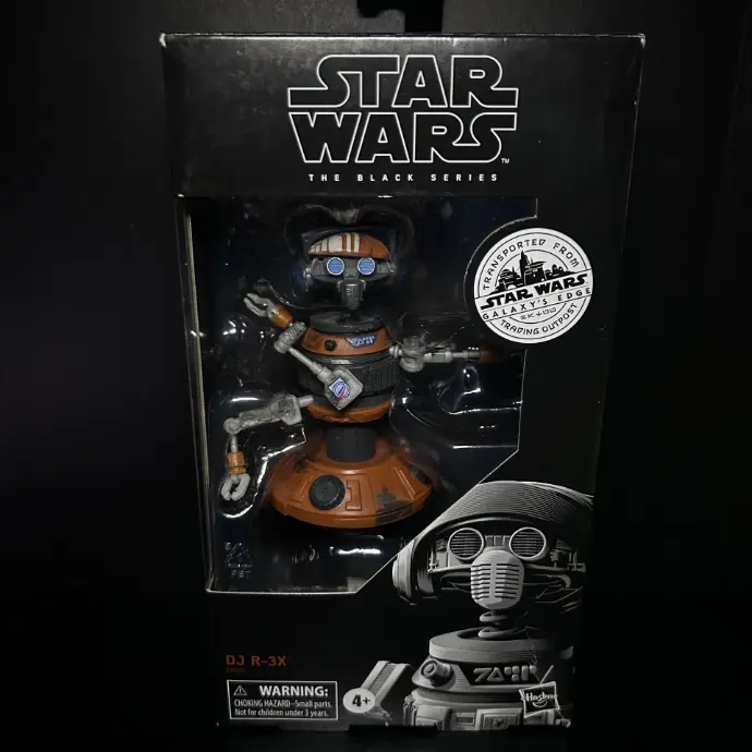 DJ R-3X  Galaxy Edge - The Black Series