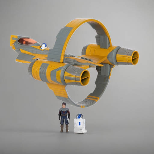 [9000]  Anakin Skywalker's Jedi Starfighter (Suelta) - Micro Galaxy Squadron 