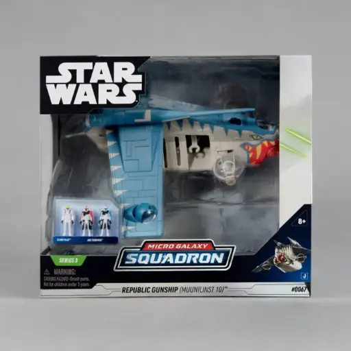Republic Gunship (Muunilinst-10) Micro Galaxy Squadron
